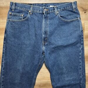 Vintage Levis 505 Jeans Men 36x32 Blue Straight Leg Cotton Denim 90s Casual